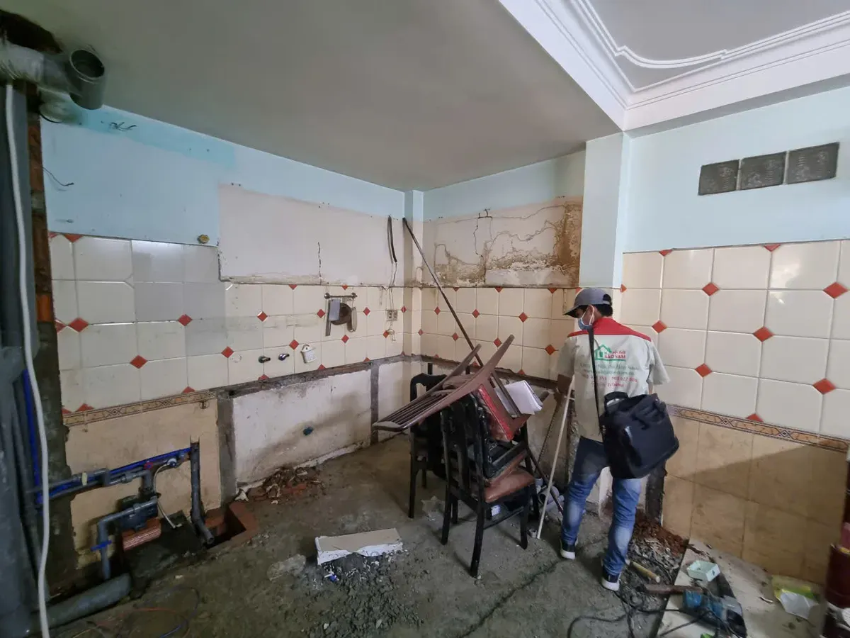 Khảo sát thực tế giúp đảm bảo thiết kế chính xác với không gian sử dụng
