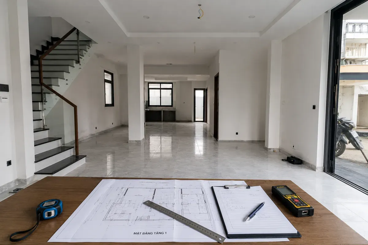 Khảo sát hiện trạng giúp đảm bảo độ chính xác trước khi thi công