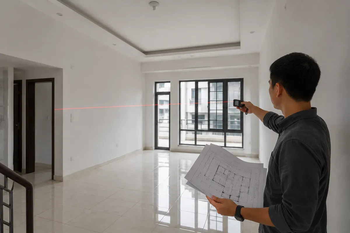 Khảo sát hiện trạng giúp đưa ra phương án thiết kế chính xác.