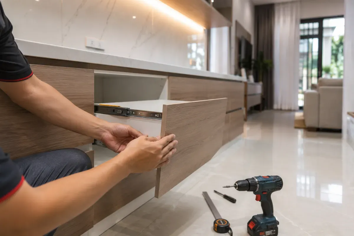 Đội ngũ kỹ thuật kiểm tra và hoàn thiện từng hạng mục