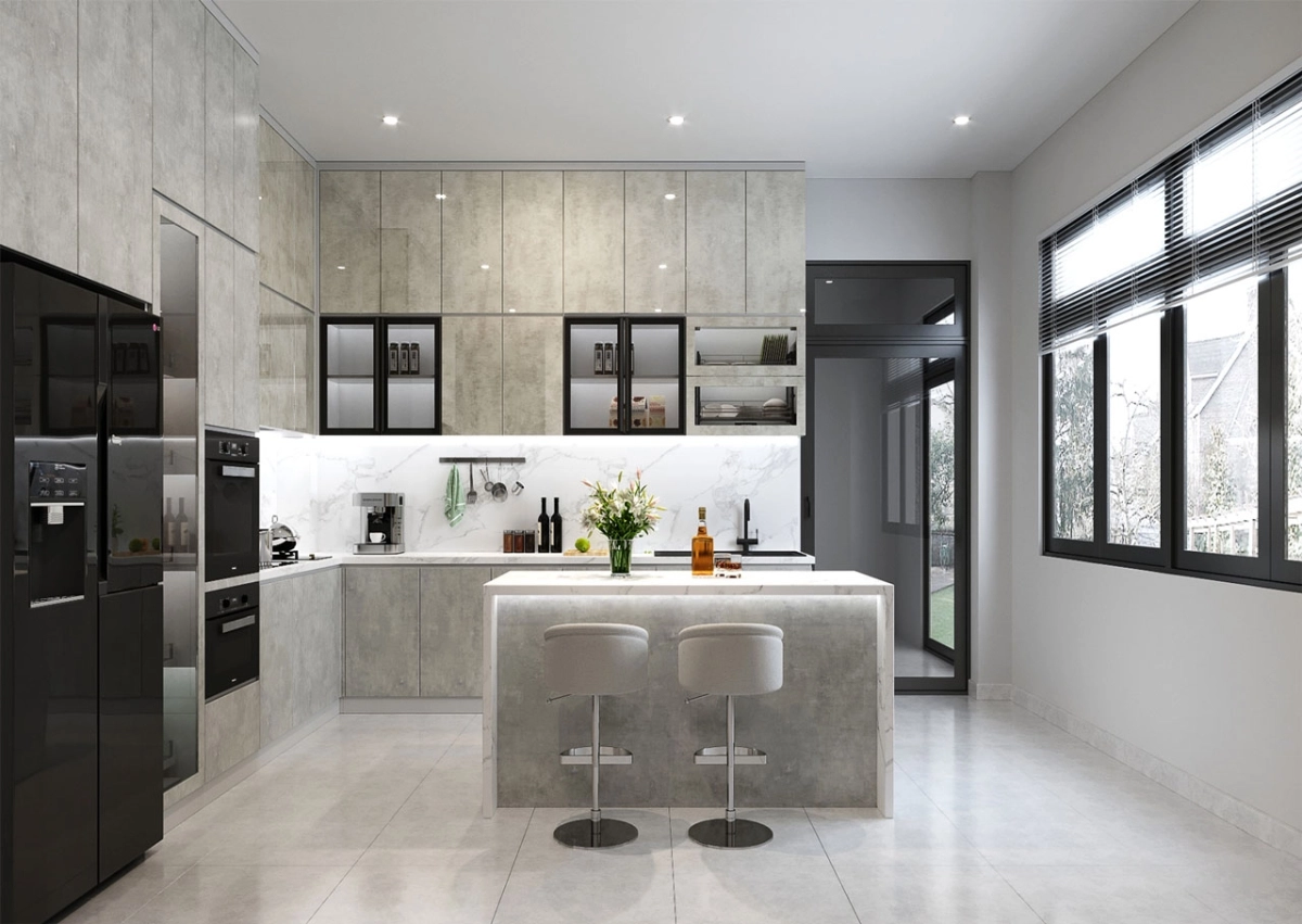 Chọn vật liệu chất lượng cao sử dụng cho tủ bếp mang lại sự hoàn hảo đẳng cấp