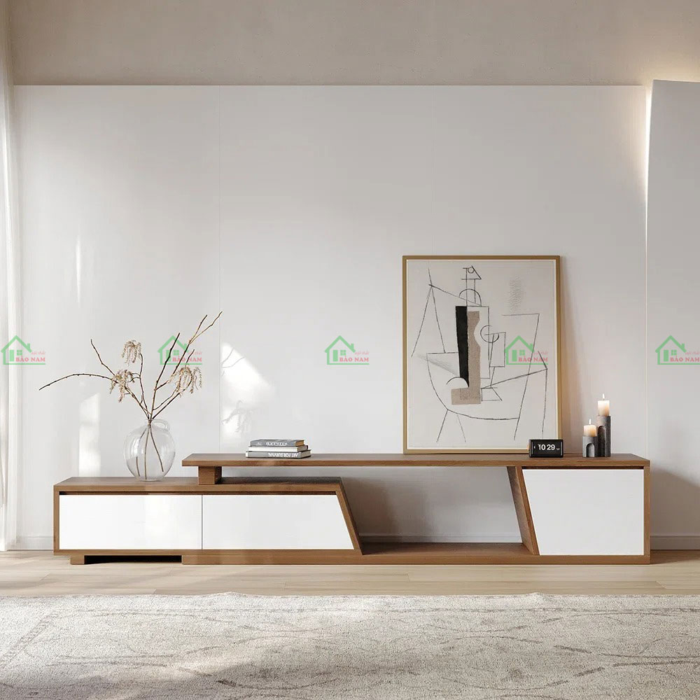 Mẫu Kệ Tivi Gỗ An Cường Giá Rẻ Đẹp PK37