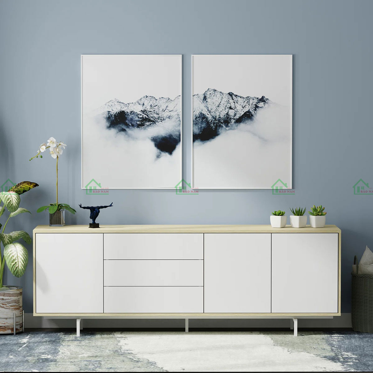 Mẫu Kệ Tivi Phòng Khách Hiện Đại Đơn Giản PK34