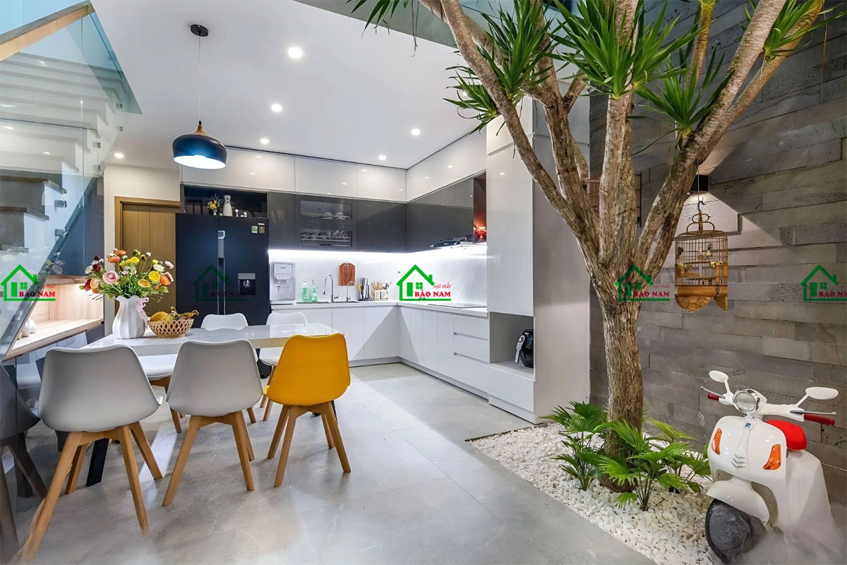 Mẫu thiết kế bếp hiện đại đẹp cho nhà phố