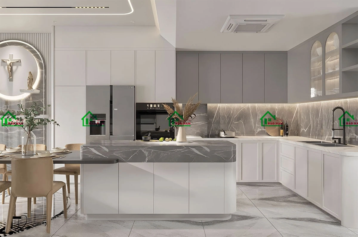 Xu hướng thiết kế tủ bếp đẹp hot nhất 2024