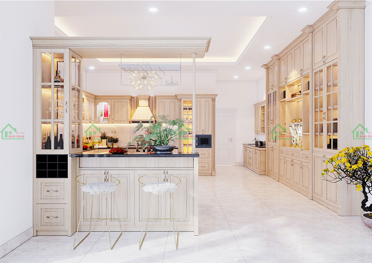 Trang trí tinh tế với các chi tiết cổ điển, họa tiết tạo điểm nhấn độc đáo