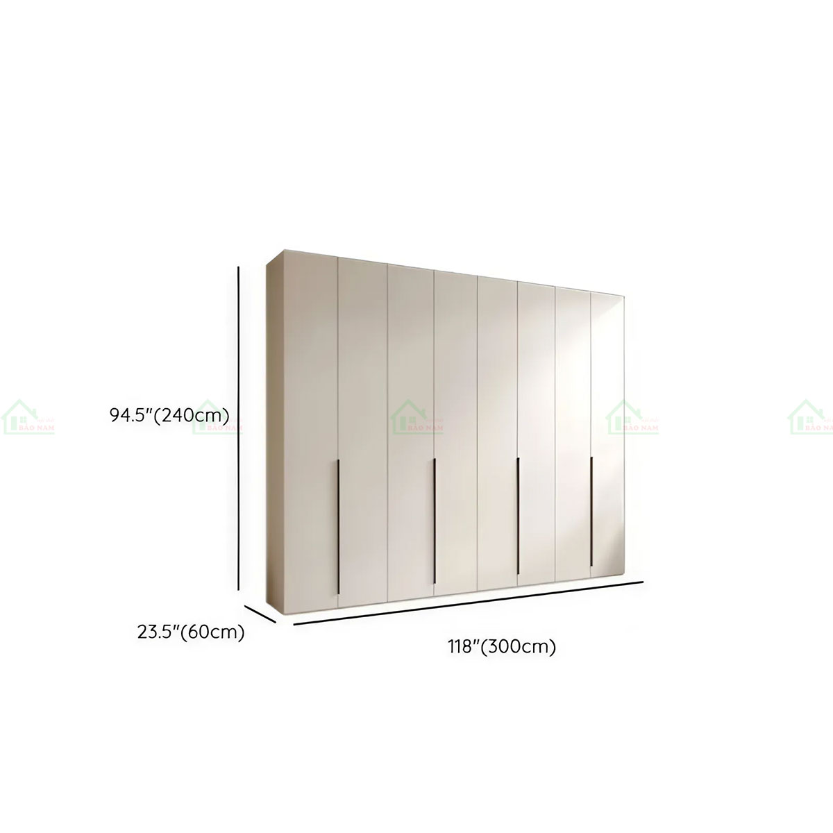 Mẫu Tủ Quần Áo Gỗ Công Nghiệp Đẹp Hiện Đại TA41