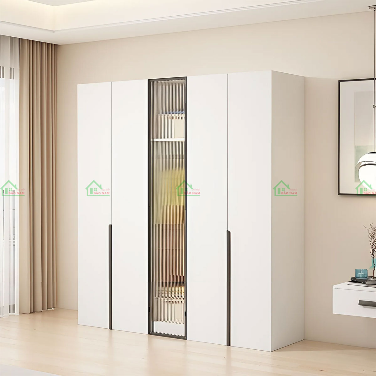 Có sẵn trong nhiều màu sắc đa dạng để lựa chọn cho mẫu Tủ quần áo TA36