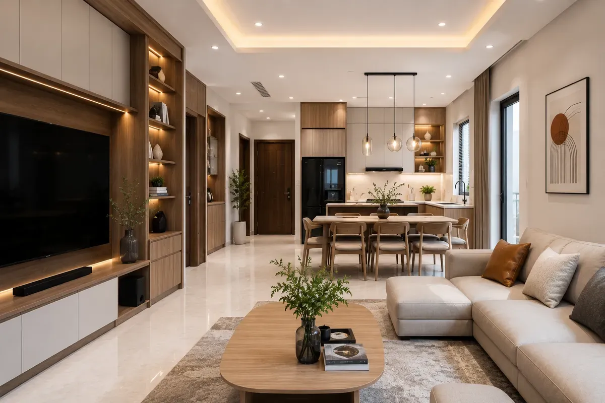 Chuẩn bị kỹ trước khi làm nội thất giúp hạn chế phát sinh chi phí và tránh những sai lầm phổ biến.