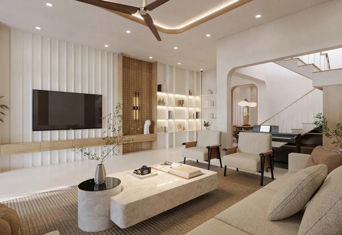 nội thất nhà phố thiết kế hiện đại trọn gói