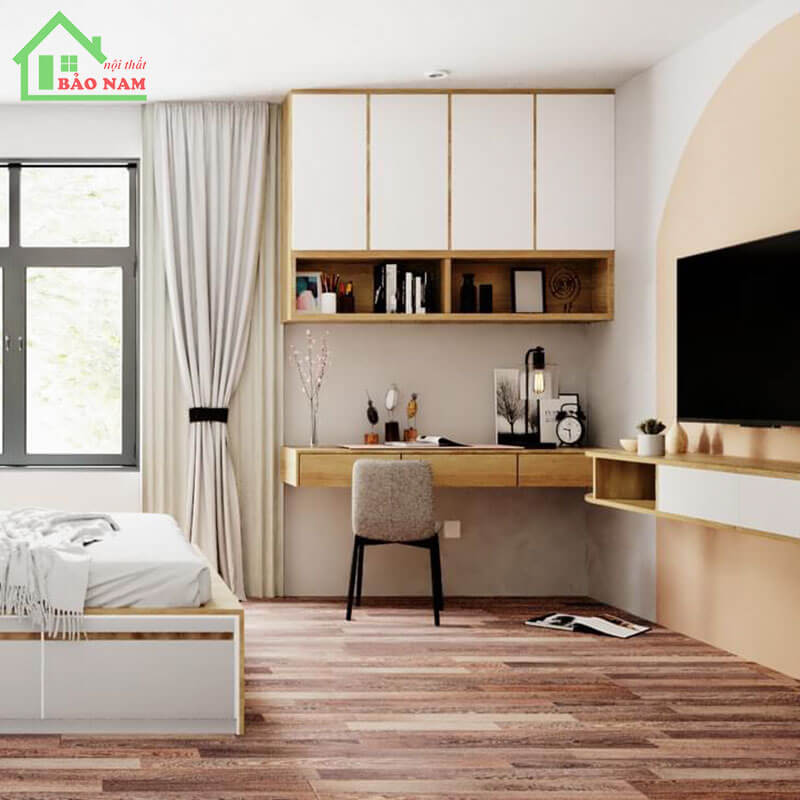 Bàn làm việc treo hiện đại công năng
