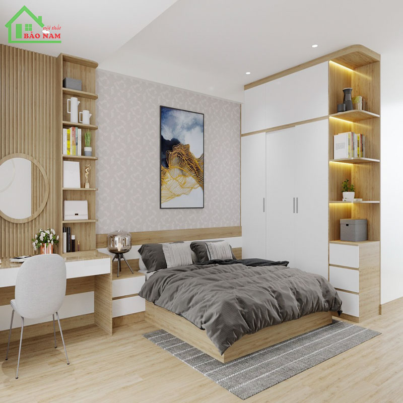 Nội thất phòng ngủ đẹp hiện đại PN15