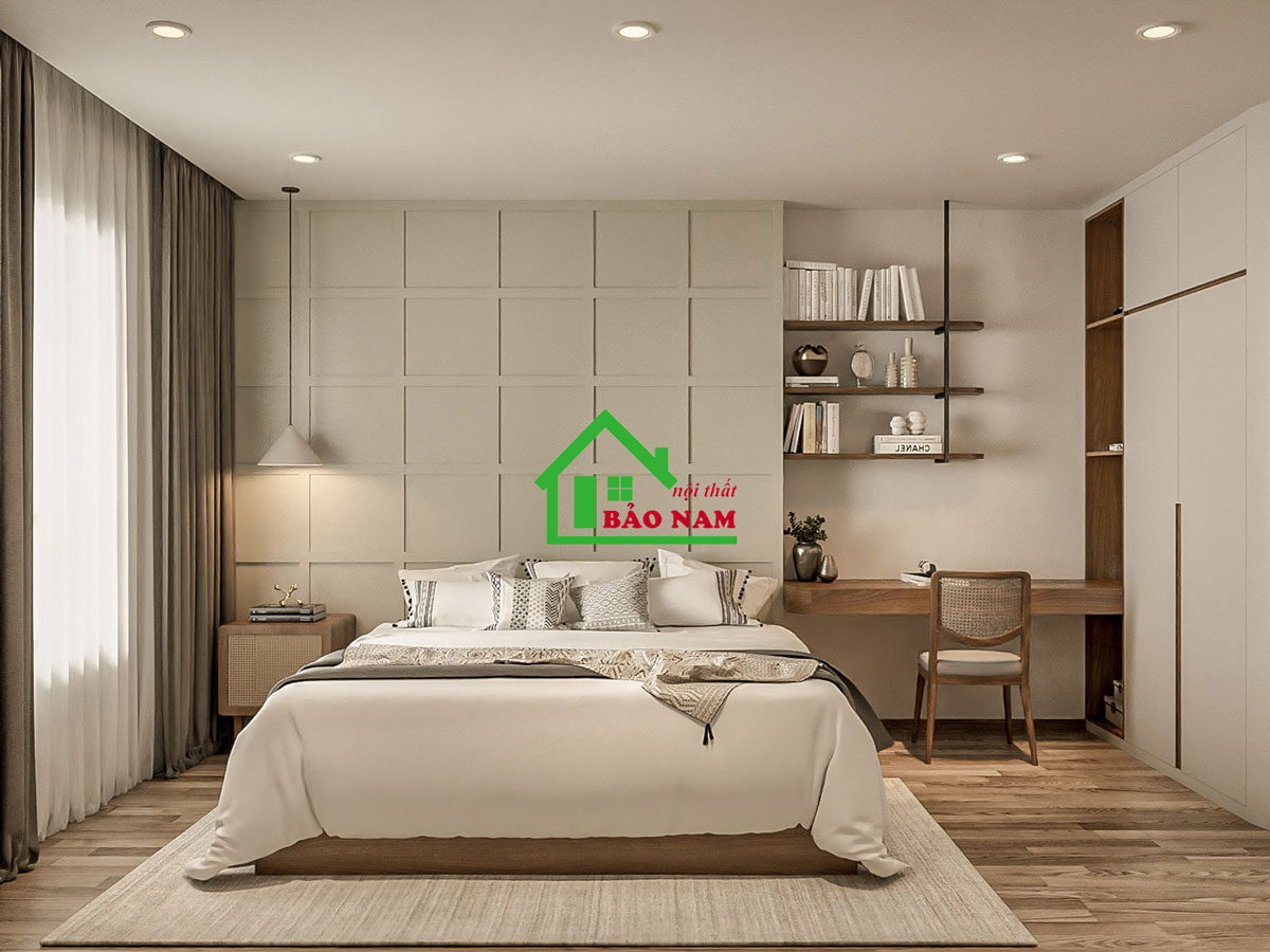 Thiết Kế Nội Thất Phòng Ngủ Đẹp Hiện Đại PN26