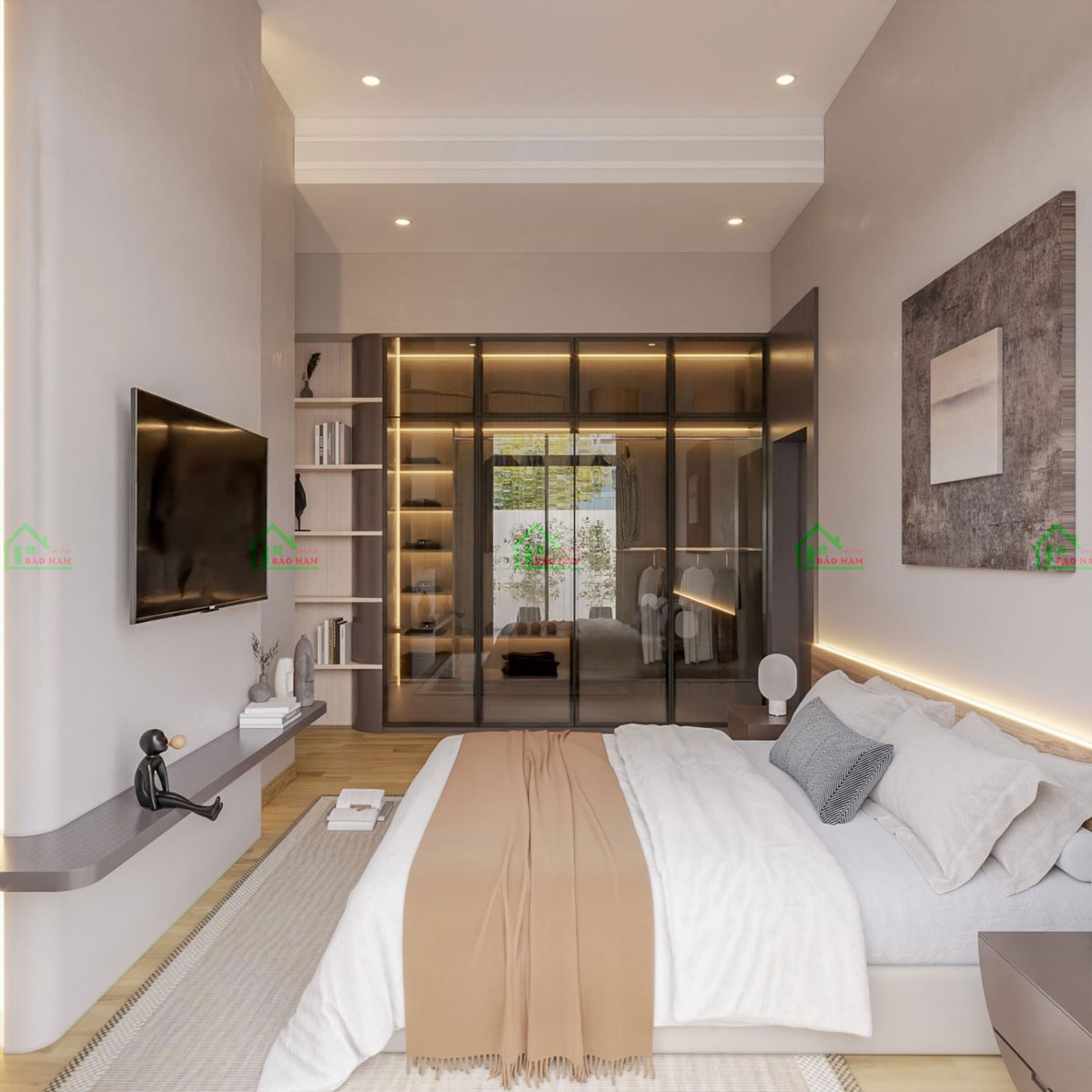 Nội Thất Phòng Ngủ Đẹp Hiện Đại PN32