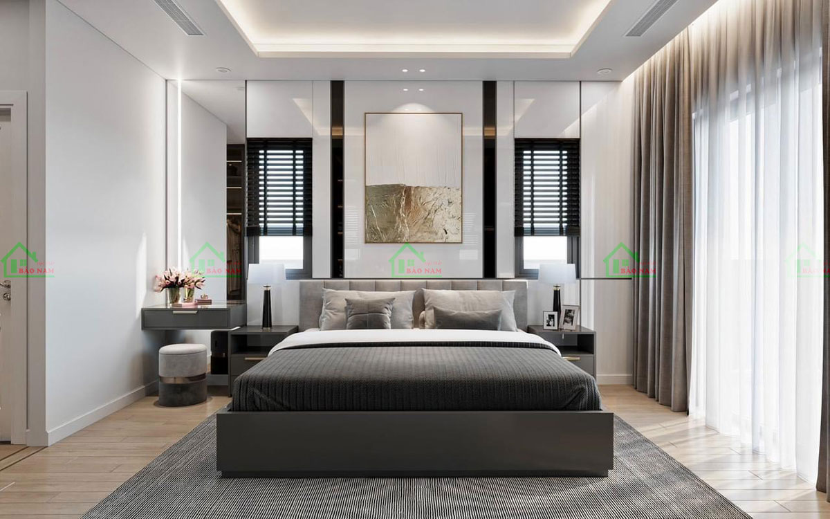 Mẫu Thiết Kế Nội Thất Phòng Ngủ Đẹp Hiện Đại PN37