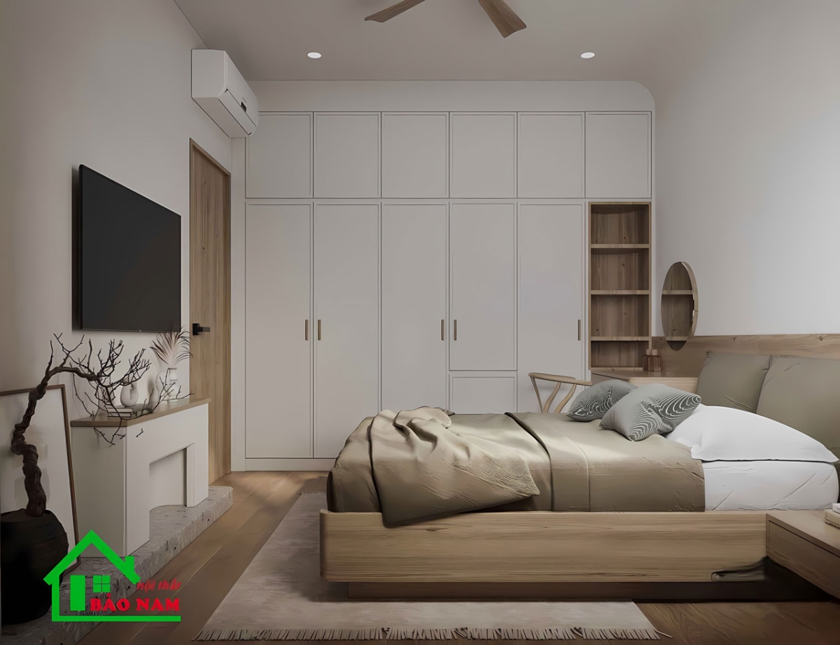 Thiết Kế Nội Thất Phòng Ngủ Đẹp Hiện Đại PN38
