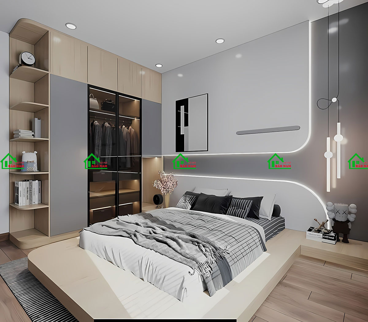 Nội Thất Phòng Ngủ Đẹp Hiện Đại PN44