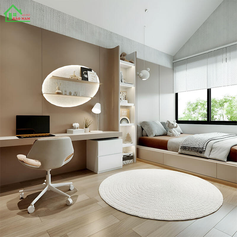 Mẫu nội thất phòng ngủ hiện đại