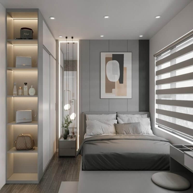THIẾT KẾ NỘI THẤT PHÒNG NGỦ ĐẸP