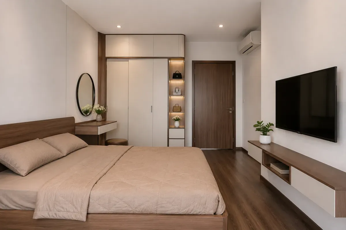Nội thất hiện đại ưu tiên sự tinh giản và tập trung vào công năng sử dụng.