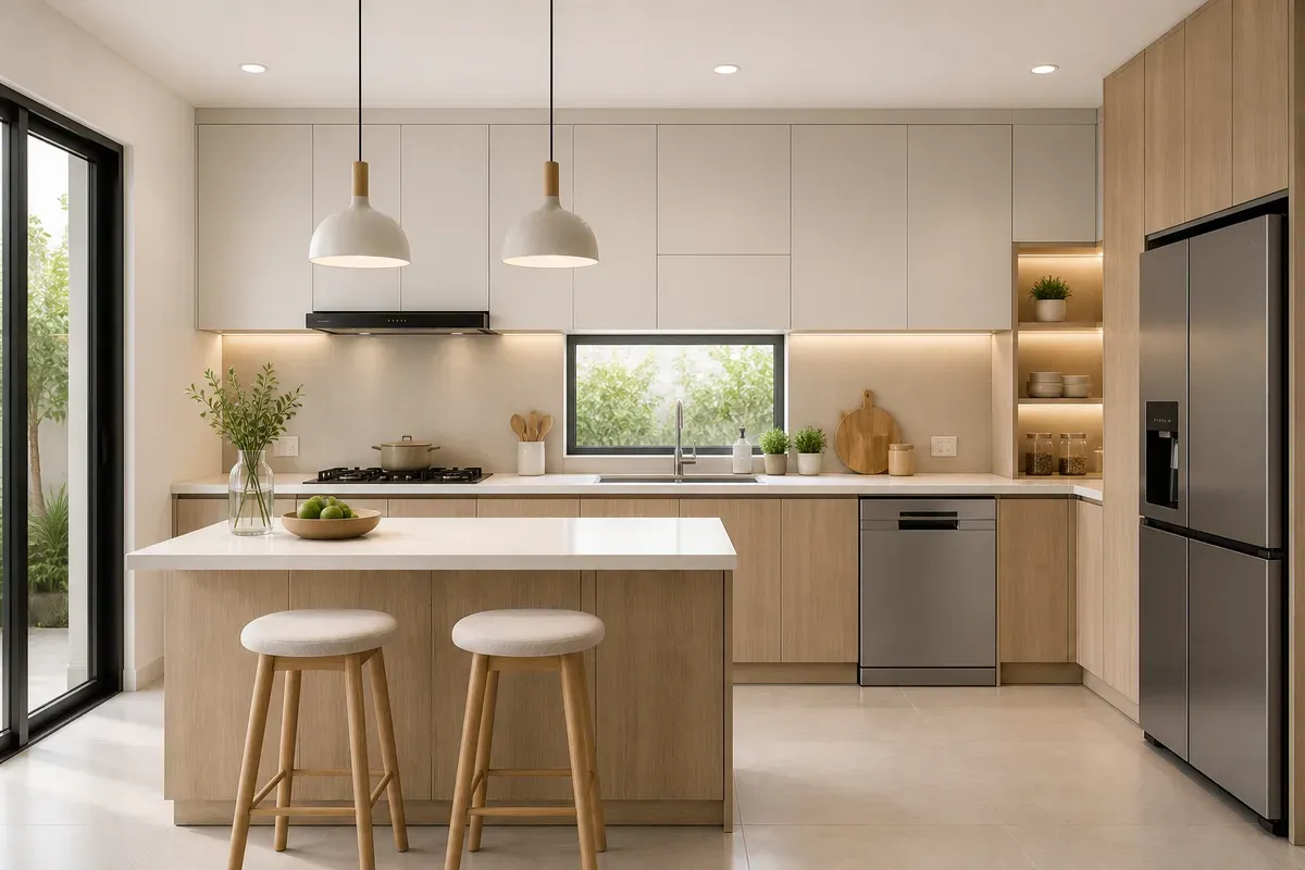 Xu hướng thiết kế bếp tối giản, hiện đại