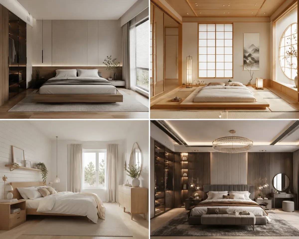 Những phong cách phòng ngủ phổ biến giúp gia chủ lựa chọn thiết kế phù hợp