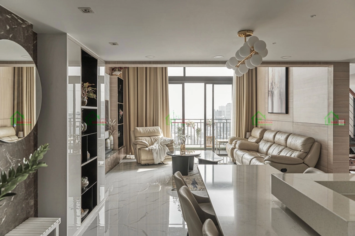Mẫu phòng khách cổ điển đẹp, sang trọng