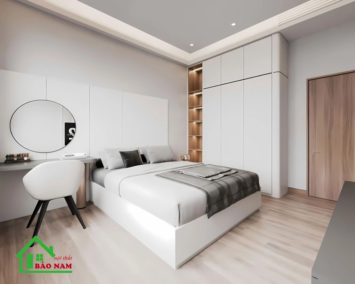 Thiết kế nội thất phòng ngủ hiện đại: Tạo không gian riêng tư và cá nhân