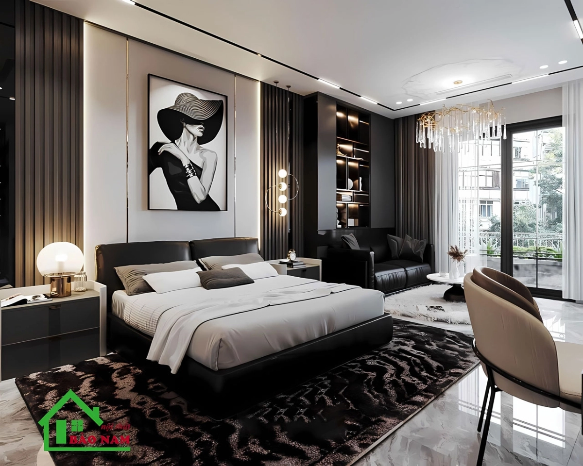 Phòng ngủ 45m2 đẳng cấp và tiện nghi