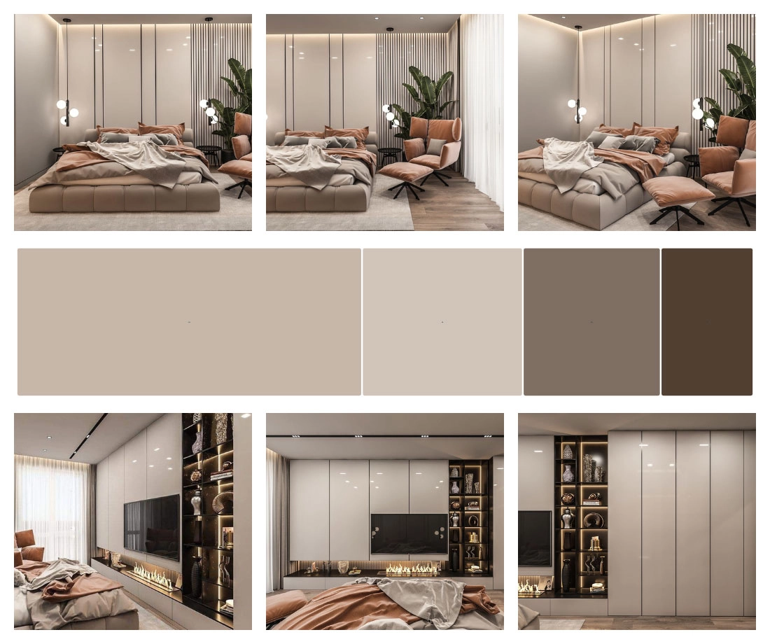 Các mẫu thiết kế phòng ngủ hiện đại với nội thất thông minh