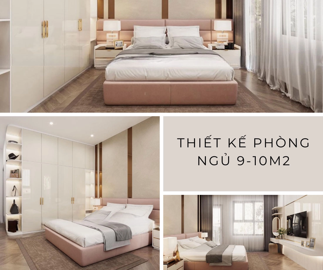 Thiết kế Phòng ngủ nhỏ có diện tích 15m2 – 20m2