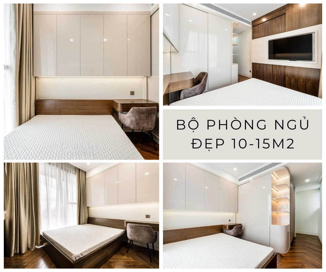 Thiết kế Phòng ngủ nhỏ có diện tích 15m2 – 20m2