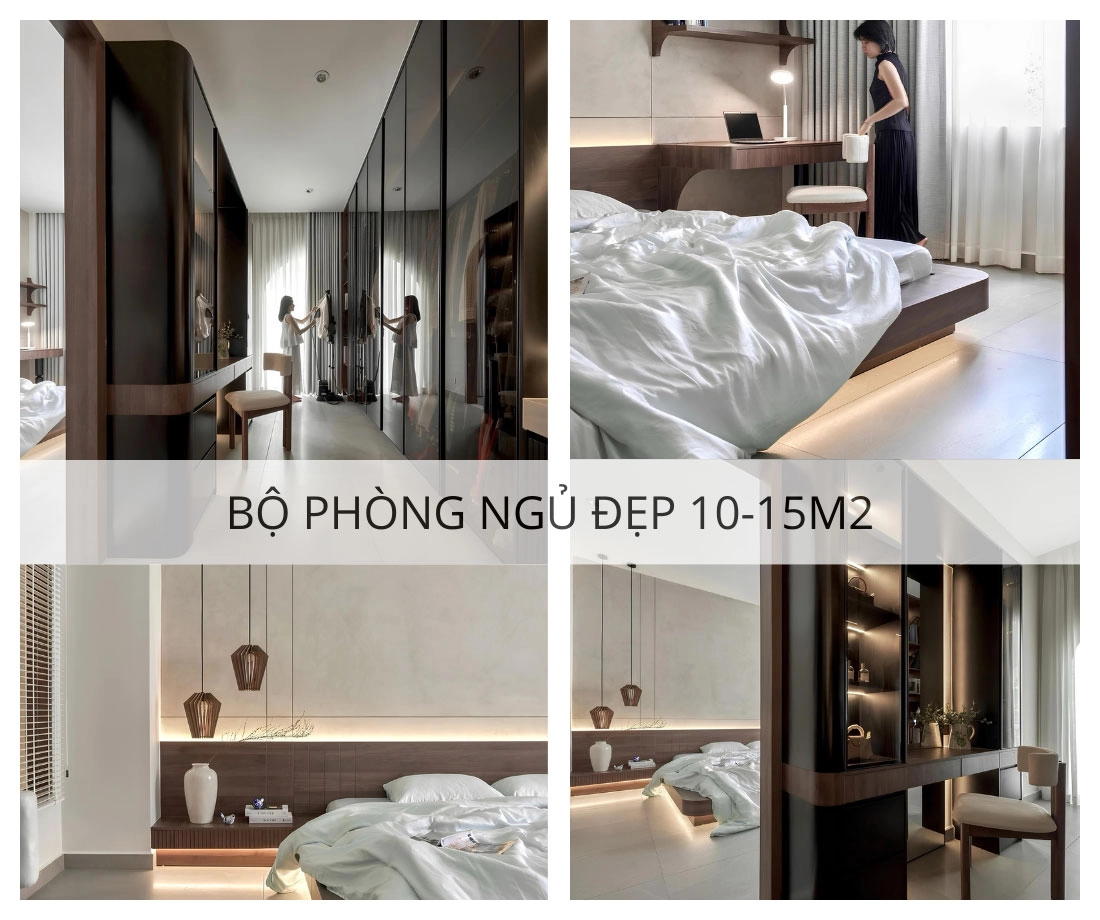 Mẫu phòng ngủ đẹp hiện đại, thiết kế sang trọng