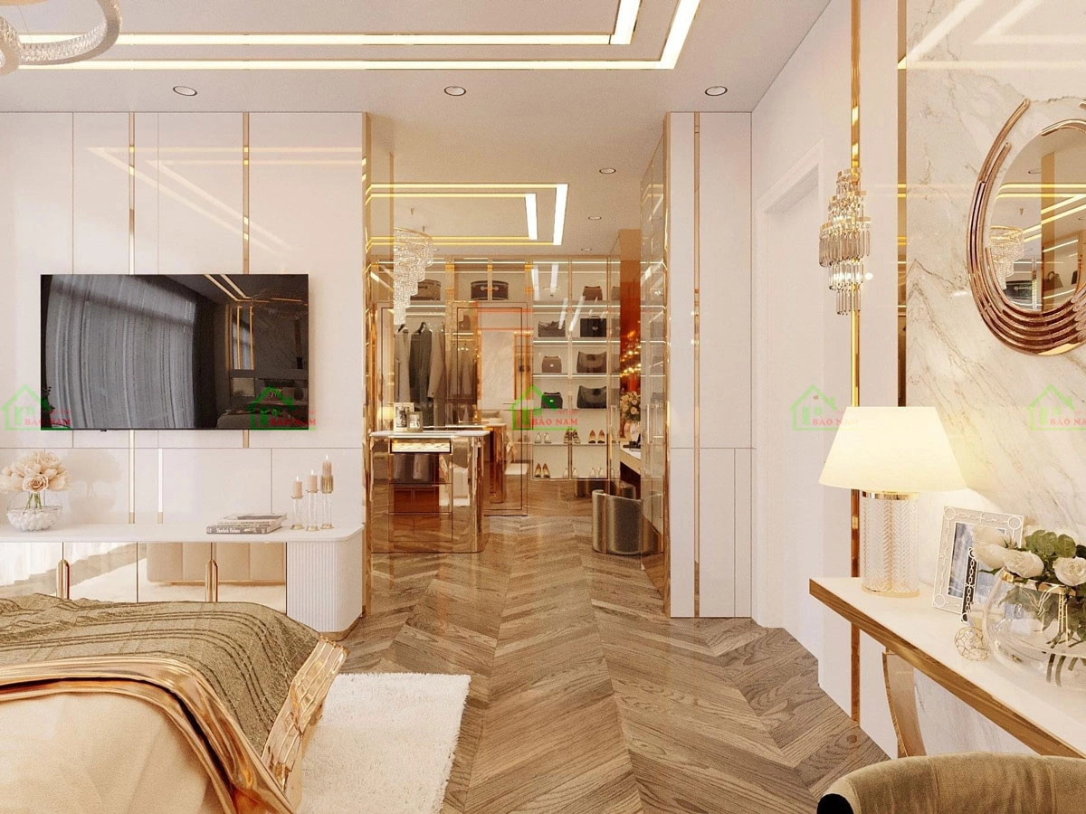 Phong cách luxury đẳng cấp dành cho phòng ngủ