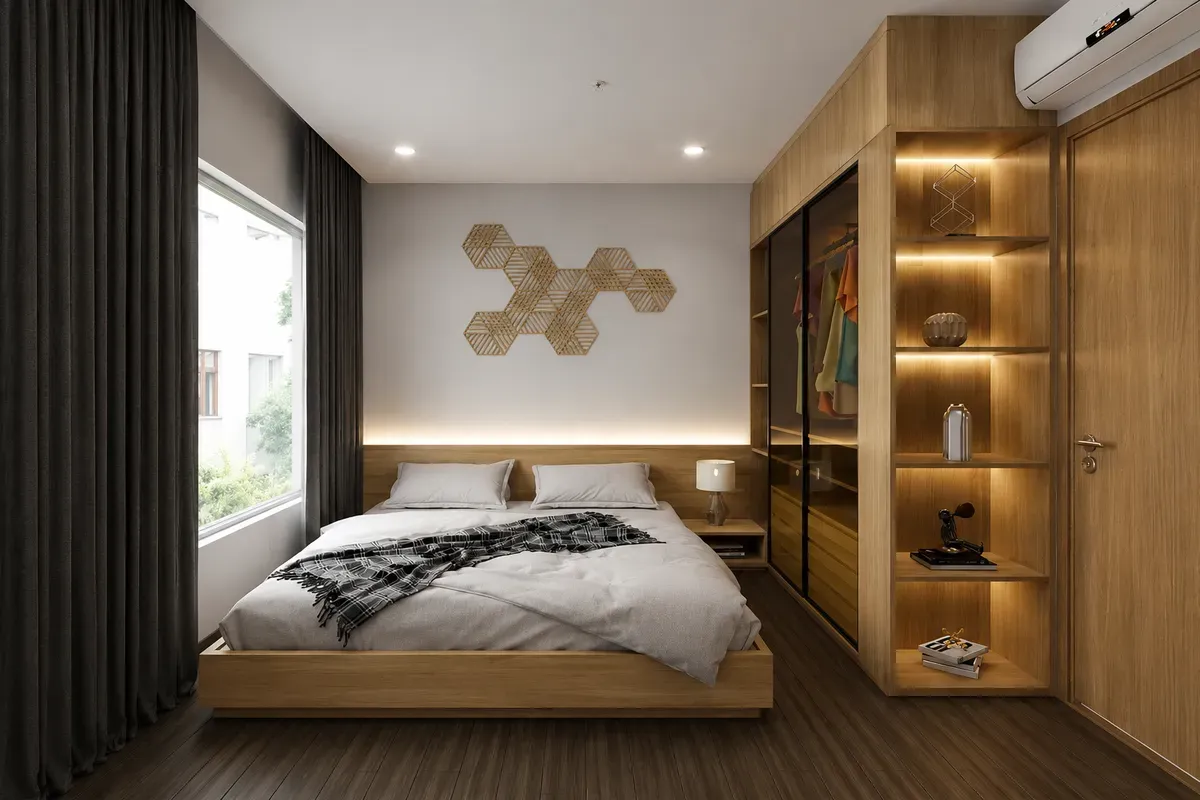 Giải pháp nội thất cho phòng ngủ diện tích nhỏ