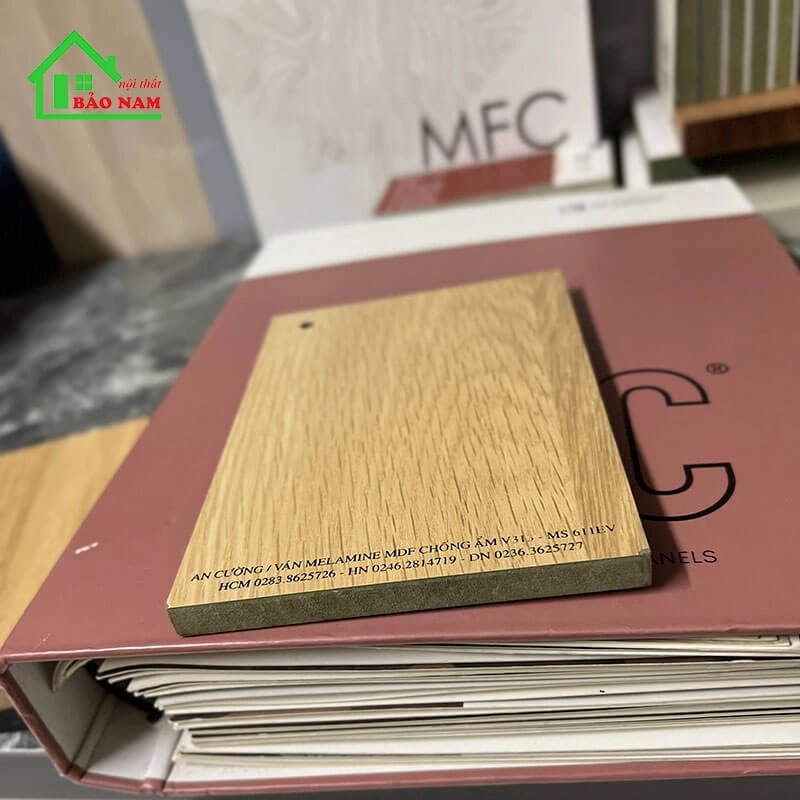 Tấm MDF chống ẩm Melamine An Cường