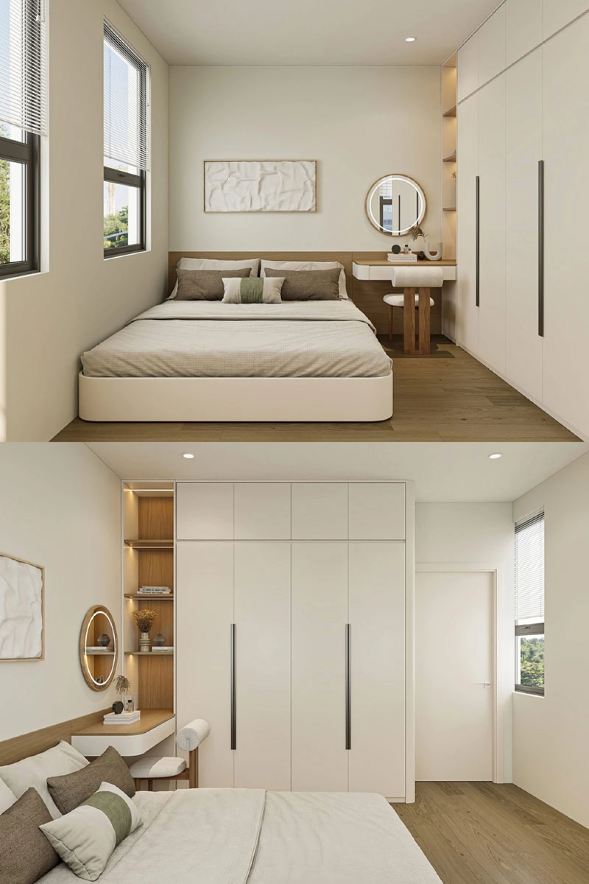 Thi công nội thất phòng ngủ theo yêu cầu