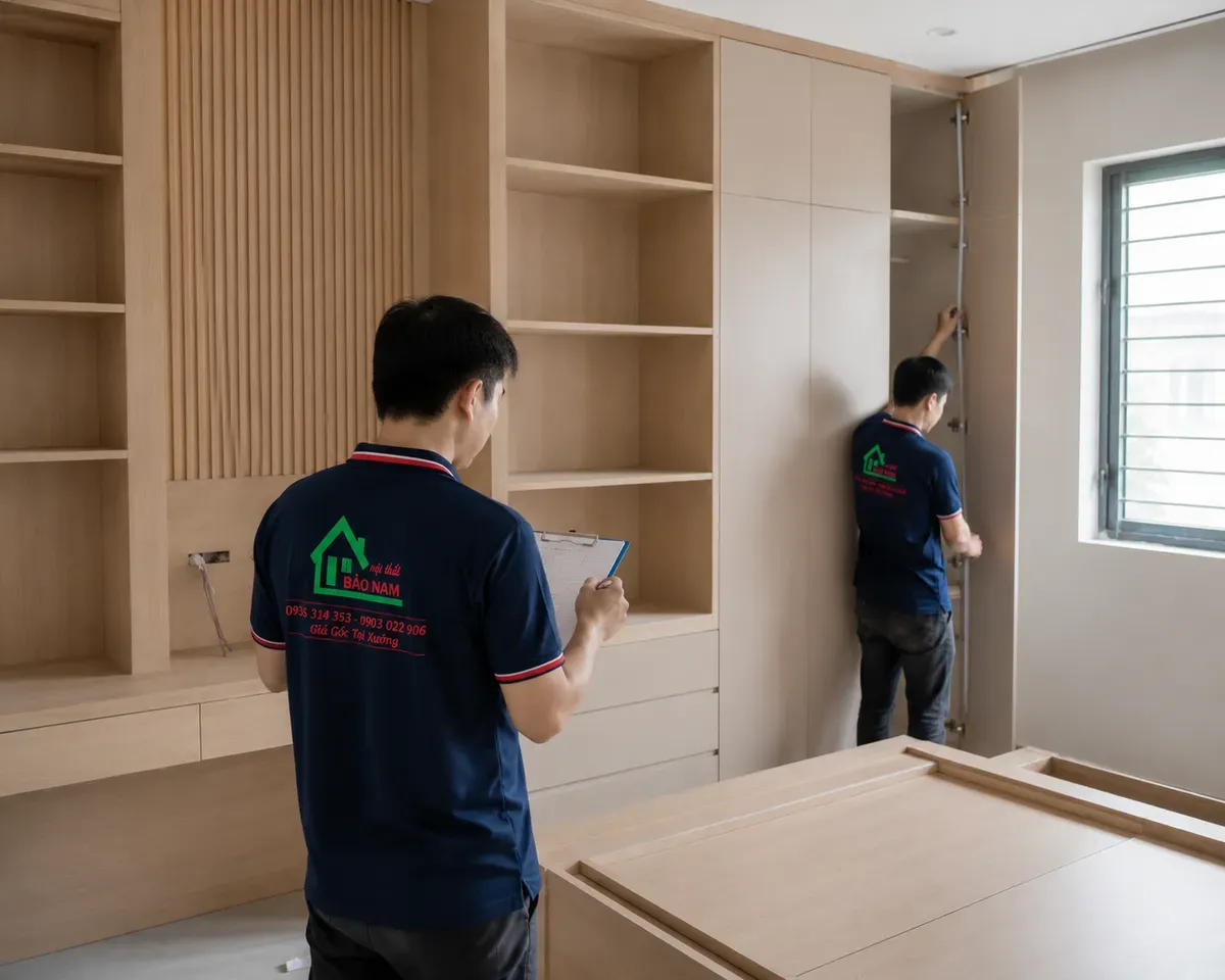 Bảo Nam đồng hành từ sản xuất đến lắp đặt