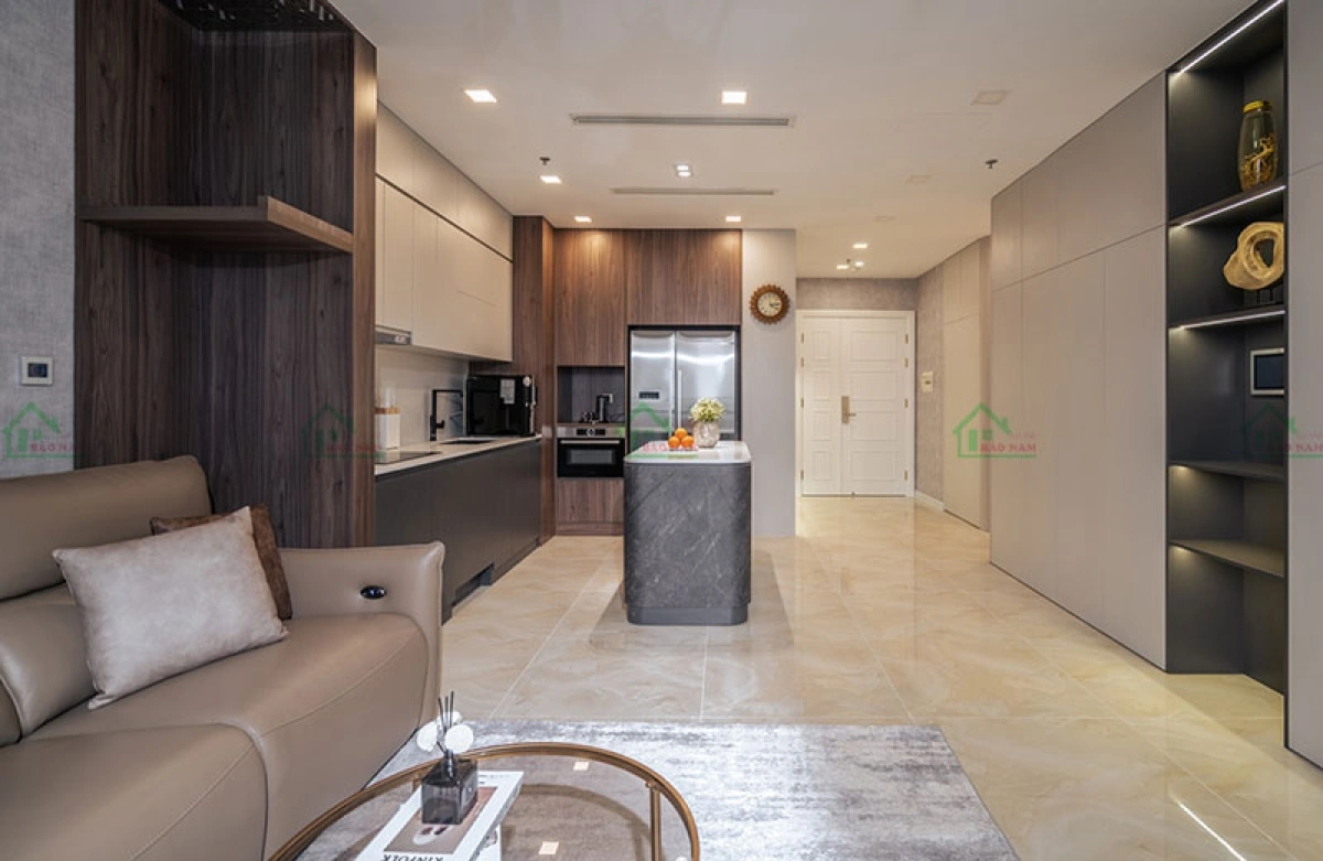 Lắp đặt nội thất chung cư hoàn thiện thực tế