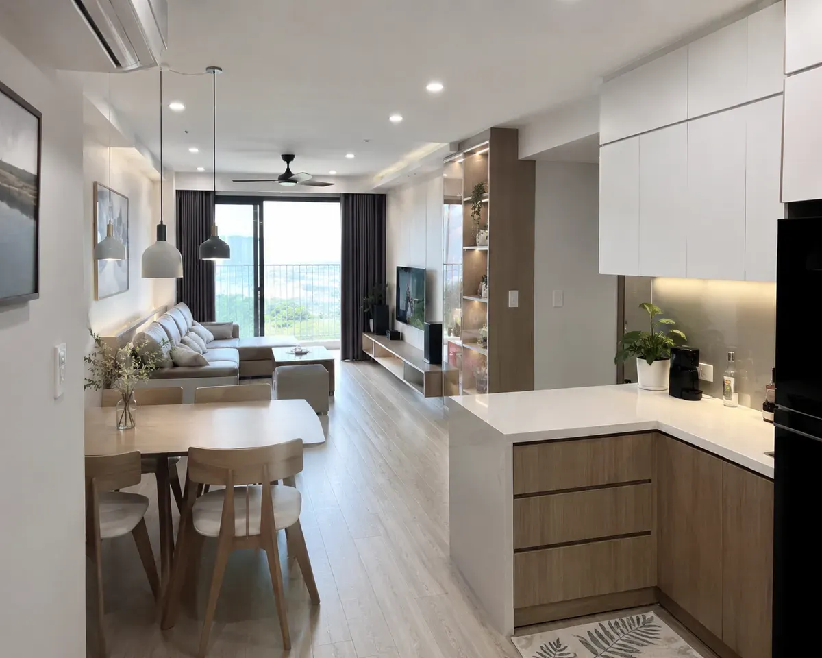 Chung cư thường được thi công đồng bộ để tối ưu chi phí và tiến độ.