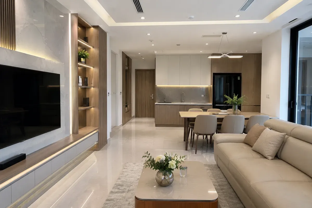 Công trình được kiểm tra kỹ lưỡng trước khi nghiệm thu và bàn giao cho khách hàng.