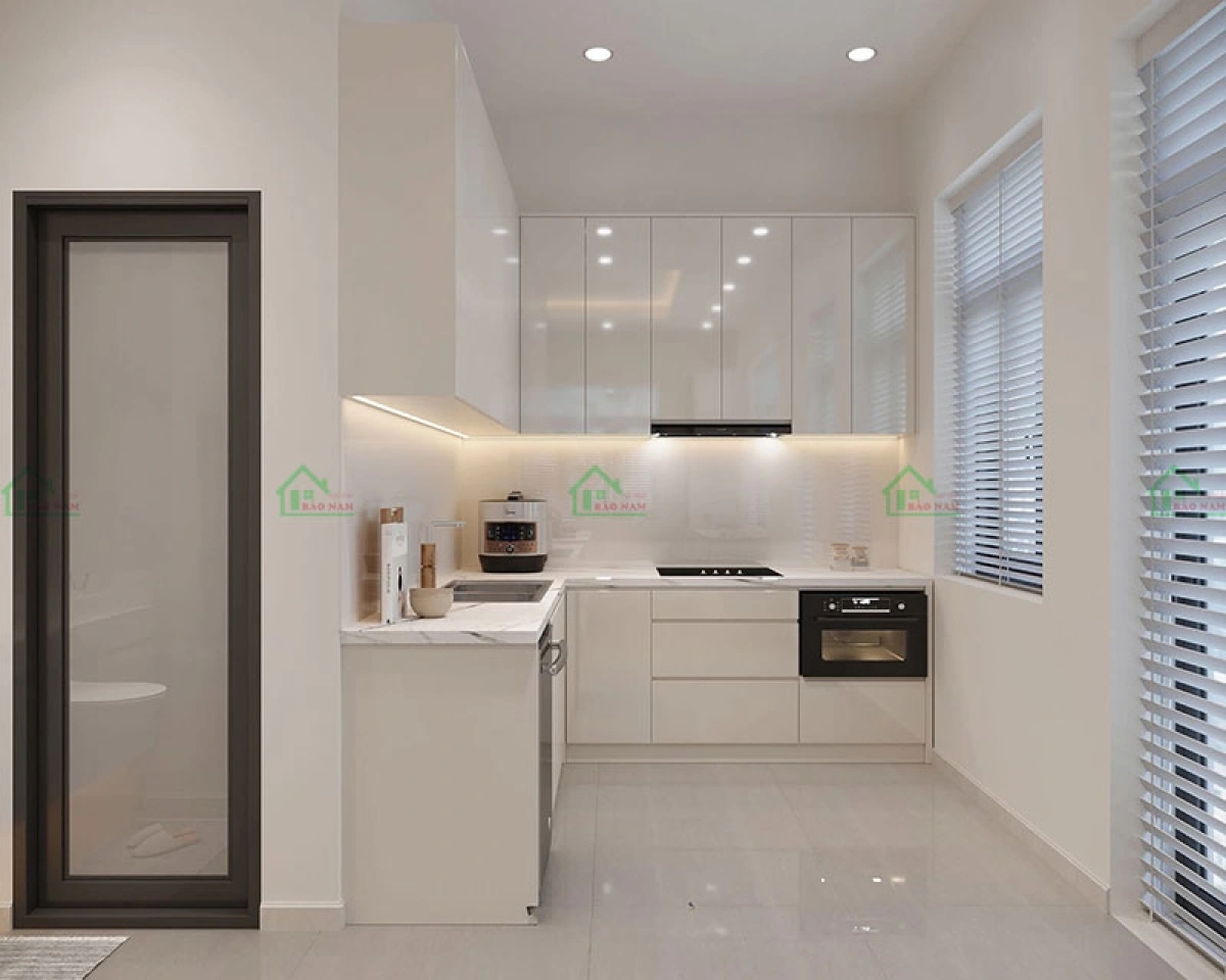 Xưởng Thi Công Tủ Bếp Chung Cư – Đẹp, Bền, Giá Tốt