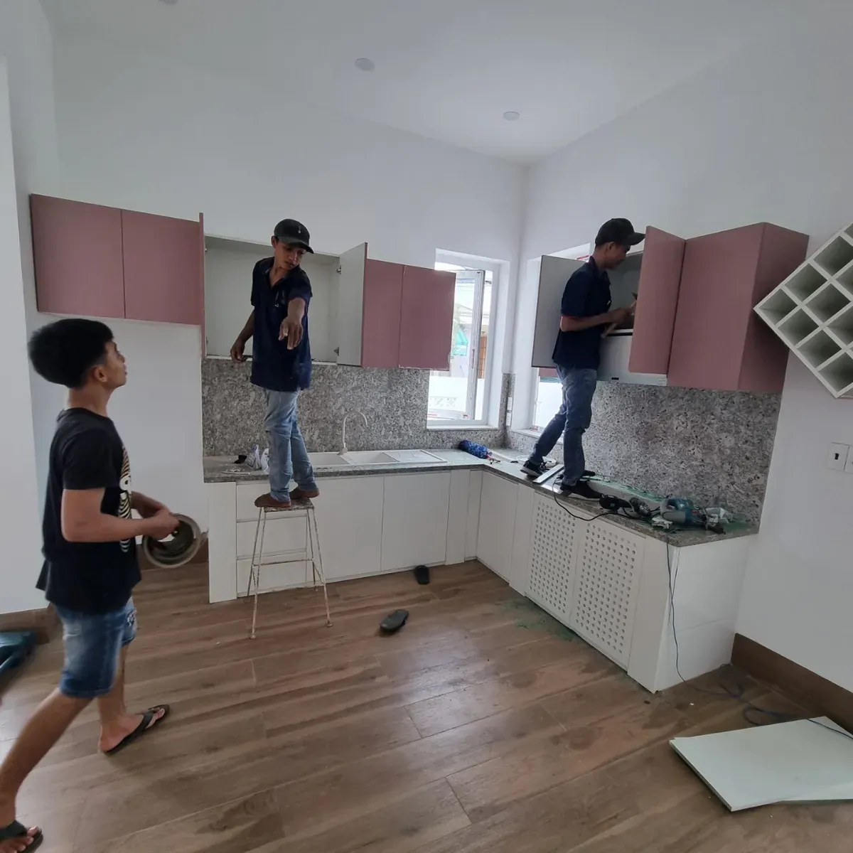 Chi phí nội thất phòng bếp phụ thuộc vào vật liệu, kích thước và mức độ hoàn thiện