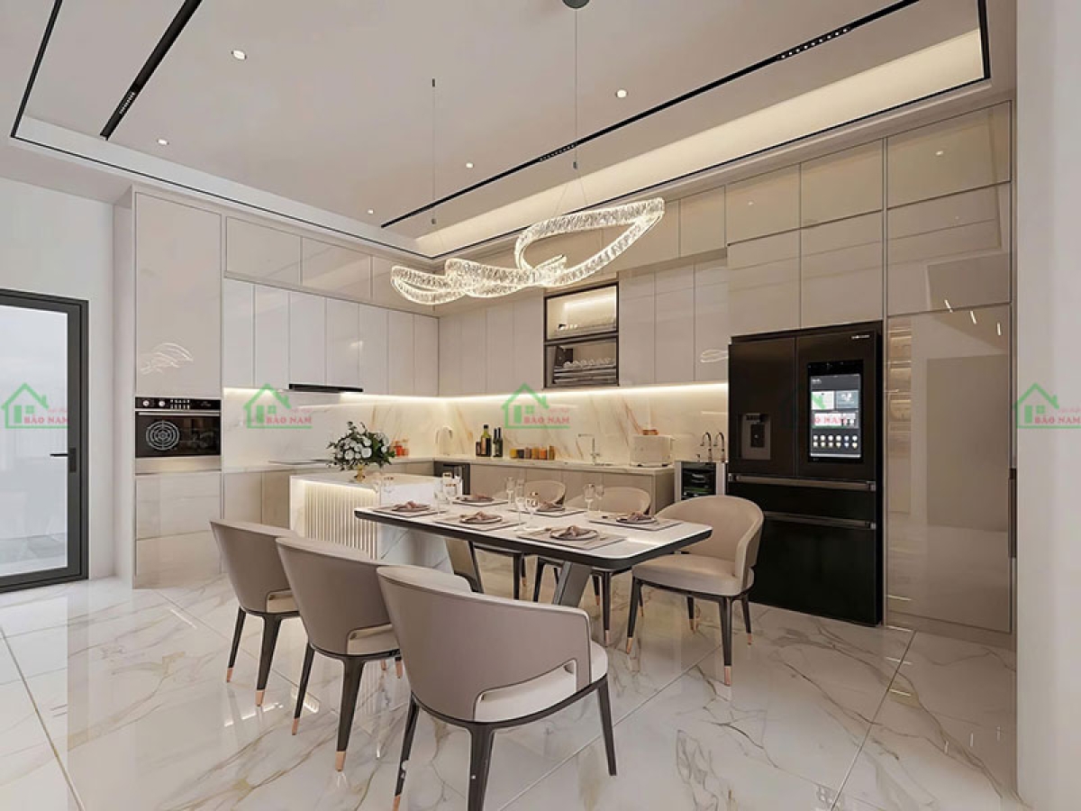 Thi Công Tủ Bếp Trọn Gói | Đẹp – Bền – Không Phát Sinh | Bảo Nam