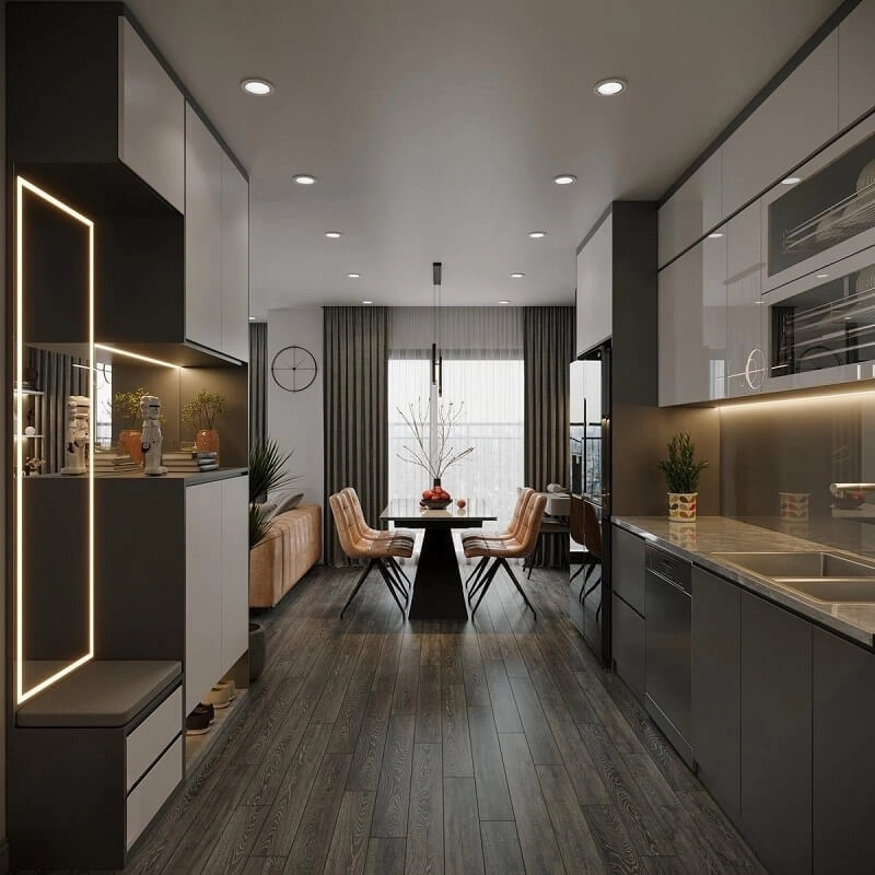 Nội thất căn hộ hiện đại