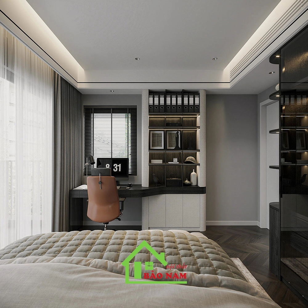 Trang trí đồ nội thất thông minh hiện đại sử dụng công nghệ tiên tiến và giải pháp bố trí linh hoạt để tạo không gian tiện nghi, hiện đại và tối ưu hóa không gian.