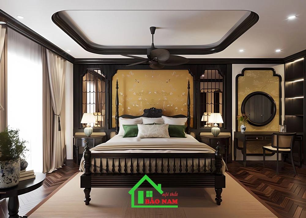 Thiết kế nội thất Đông Dương (Indochine) nét cổ điển, hiện đại, sang trọng.