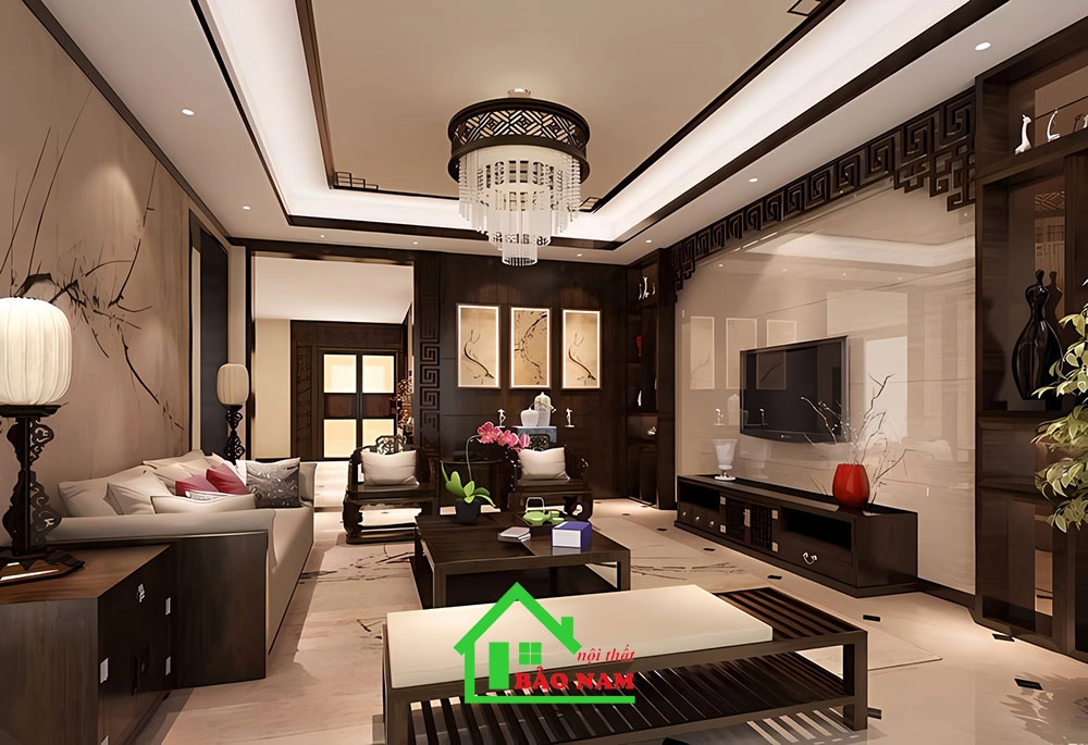 Nội thất phong cách Trung Hoa vẻ đẹp truyền thống, thanh lịch, tự nhiên.
