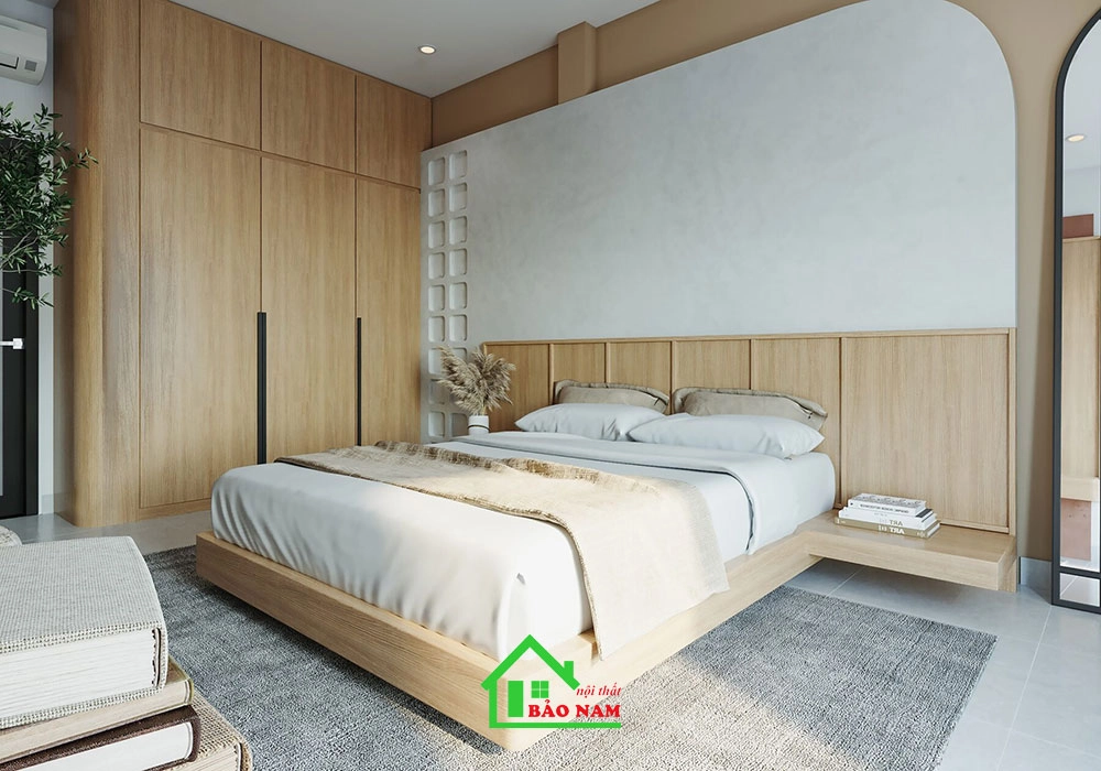 Nội thất phong cách Wabi Sabi thiết kế đơn giản tạo ra không gian tự nhiên và thấm thoát với sự thay đổi của thời gian và tuổi tác.