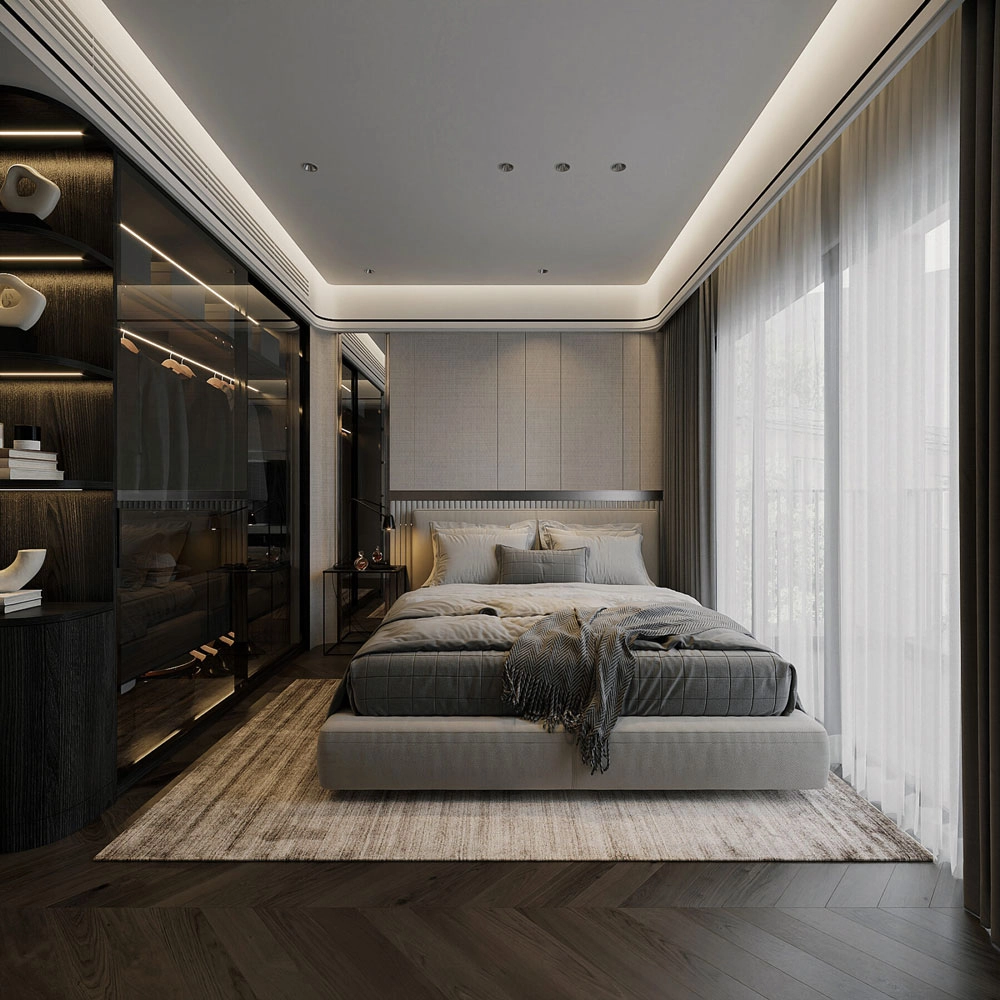Màu sắc thiết kế trong nội thất phong cách hiện đại